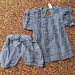 Kate Quinn 6-12 Ruffle Dress Set